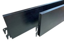 Wood Bed Rails Midnight Finish - Hook-on - Twin, Full, Queen, King, Cal King