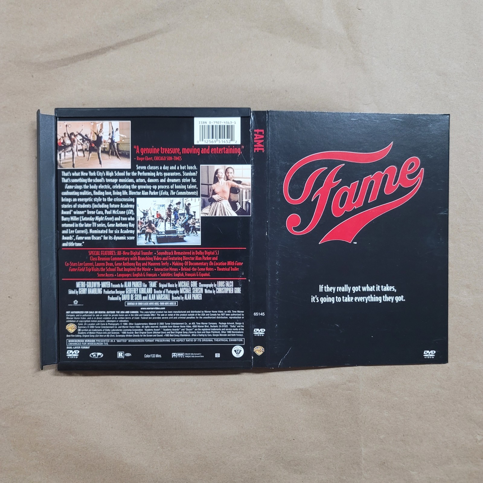 Fame (DVD, 1980)