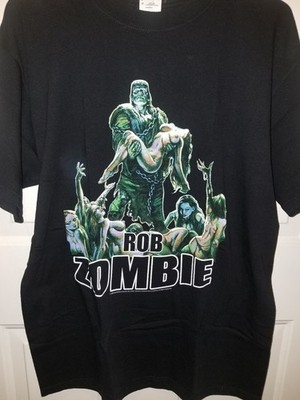 Rob Zombie Tour Shirt White zombie Frankenstein