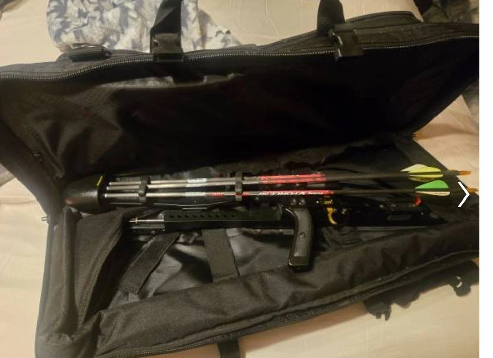 Used Hickory Creek Mini Inline Vertical Crossbow With Case And Nikon Bolt Xr - Image 2 of 4