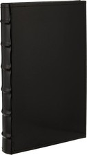 Sewn Bonded Leather Bookbound Bi-Directional Photo Album Holds 300 4X6"