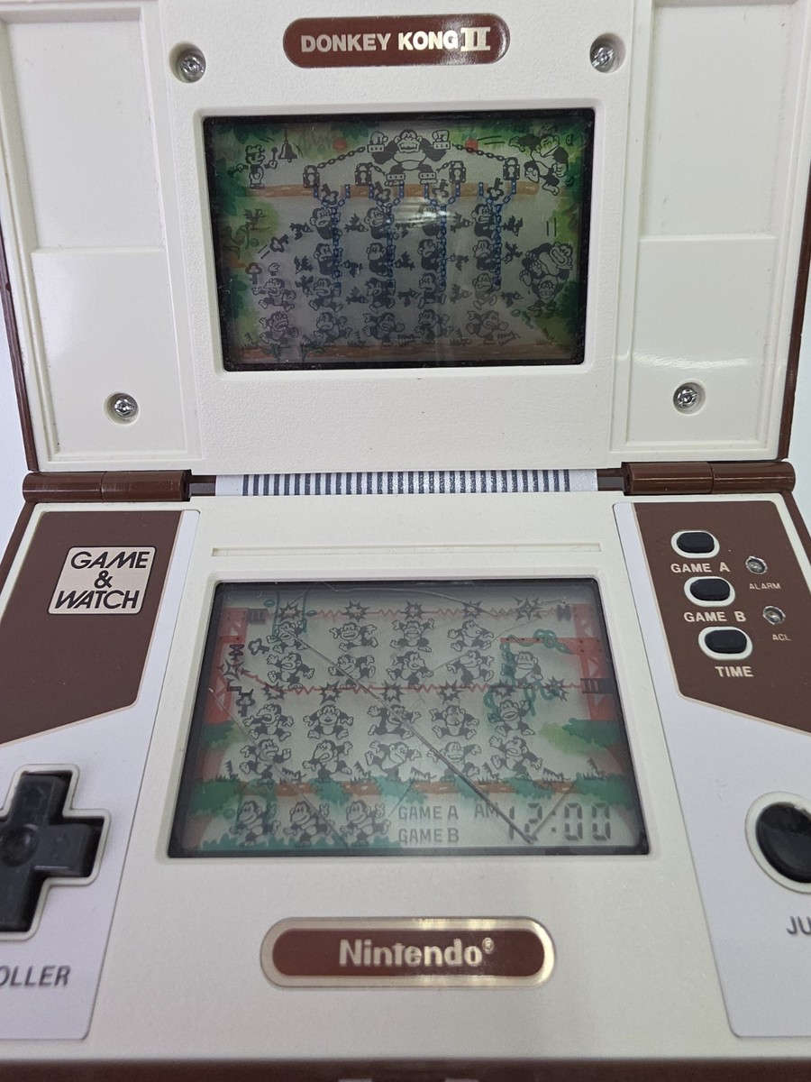 NINTENDO Game & Watch DONKEY KONG II 1983 JR-55 Vintage WORKS Read