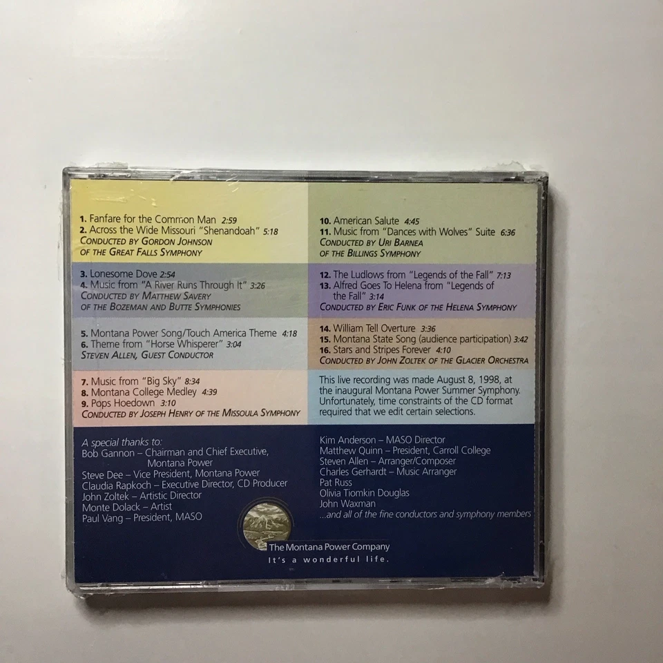 The Inaugural Montana Power Summer Symphony The Last Great Celebration New Foto 2 de 4