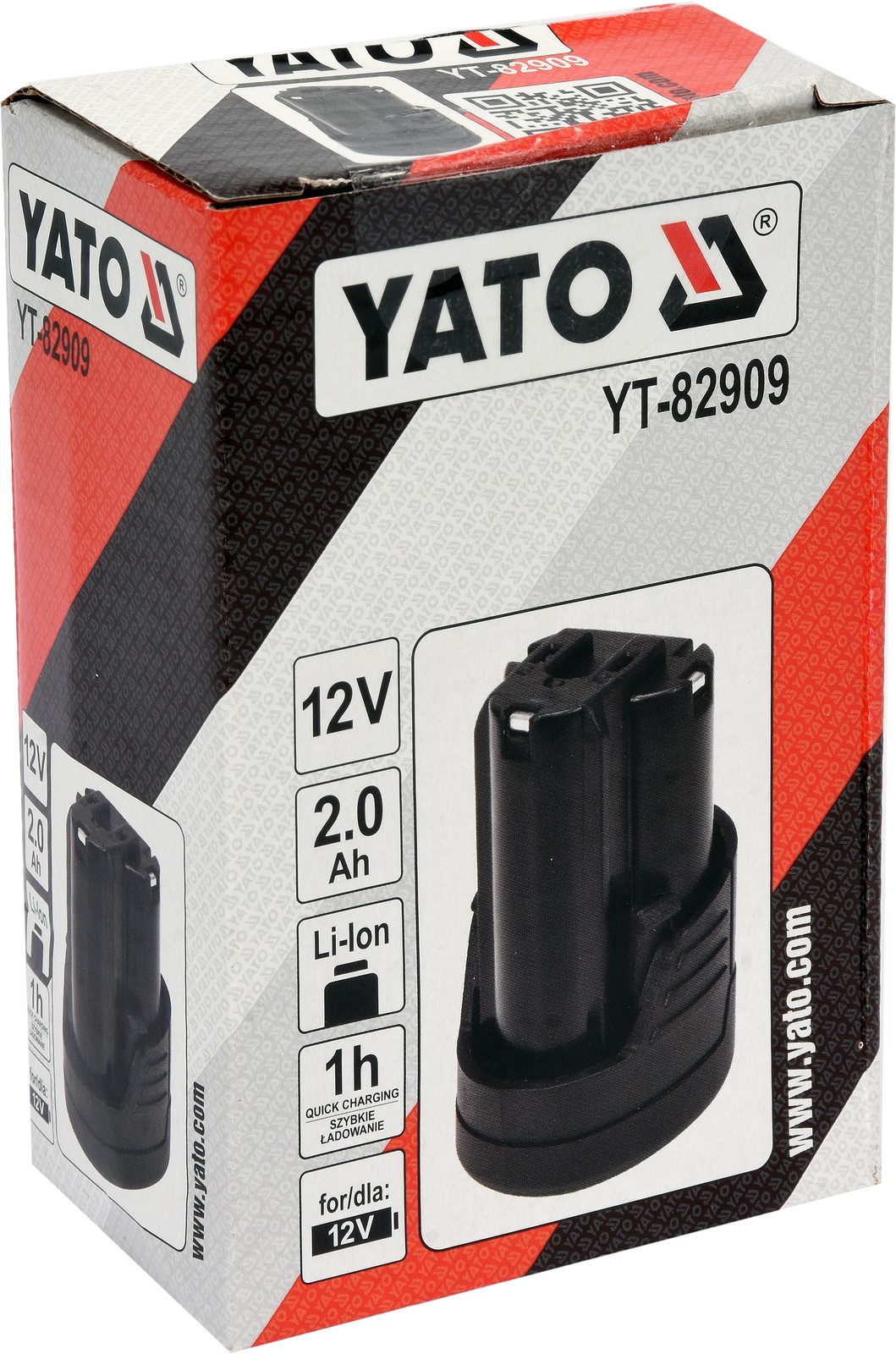 Fits YATO NARZ�DZIA YT-82909 BATTERY 12V (2AH,60MIN)