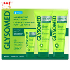 Glysomed Hand Cream Set 2x250mL 50mL Moisturizing Cream