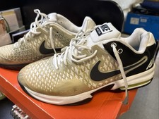 Nike Hombres Air Max Cage Dragon Crema Negro Tenis Zapatos Tenis Tenis - Talla 12.5