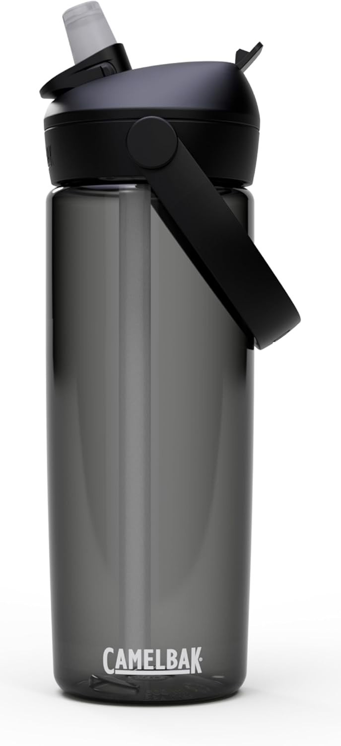 Camelbak Thrive Flip Straw Bottle with Tritan Renew Drinkware 600ml - Charcoal