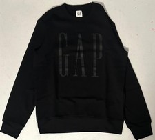 GAP Hoodie   Crewneck   Black   Mens   XS