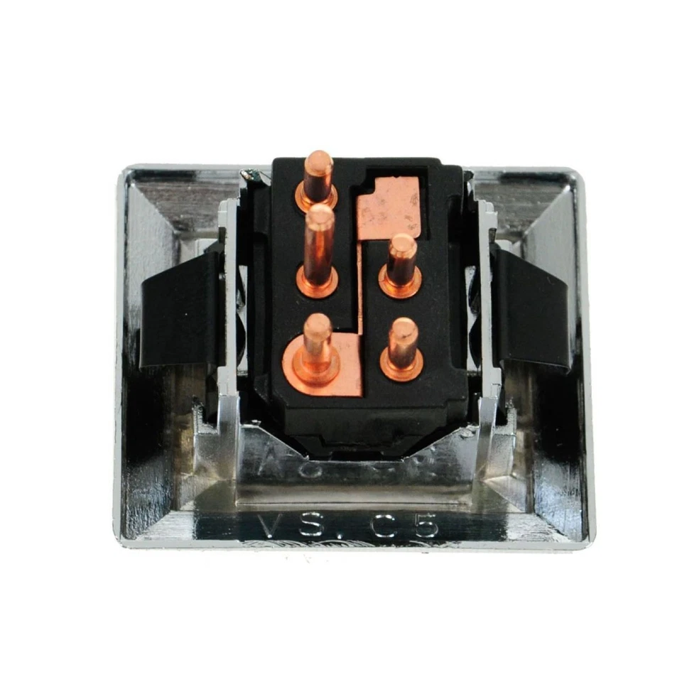 Juego de 2 pares de interruptores de ventana eléctrica cromados para Chevy GMC Pontiac Foto 3 de 4