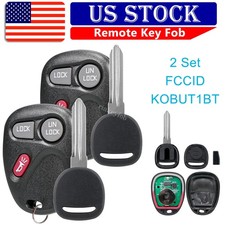 2 For 1999 2000 2001 Chevrolet Silverado 1500 2500 3500 Car Remote Fob Key 2 For 1999 2000 2001 Chevrolet Silverado 1500 2500 3500 Car Remote Fob Key