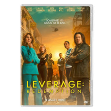 Leverage Redemption Season 3 DVD 2025 TV Series Drama English Audio 2 Disc Set