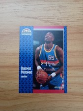 Dikembe Mutombo Rookie Card 1991-92 Fleer #277 RC Denver Nuggets