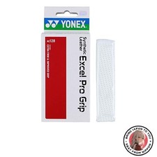 New Yonex Synthetic Leather Excel Pro Grip White AC128 011