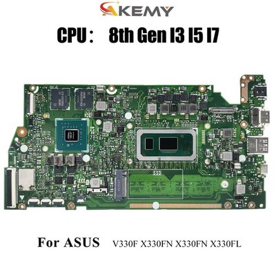 X330FN Motherboard For ASUS S330F V330F K330F X330FL R330F Mainboard W/CPU