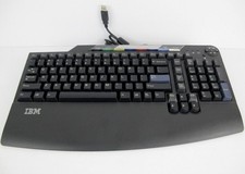 IBM SK-8805 USB wired keyboard with rest.