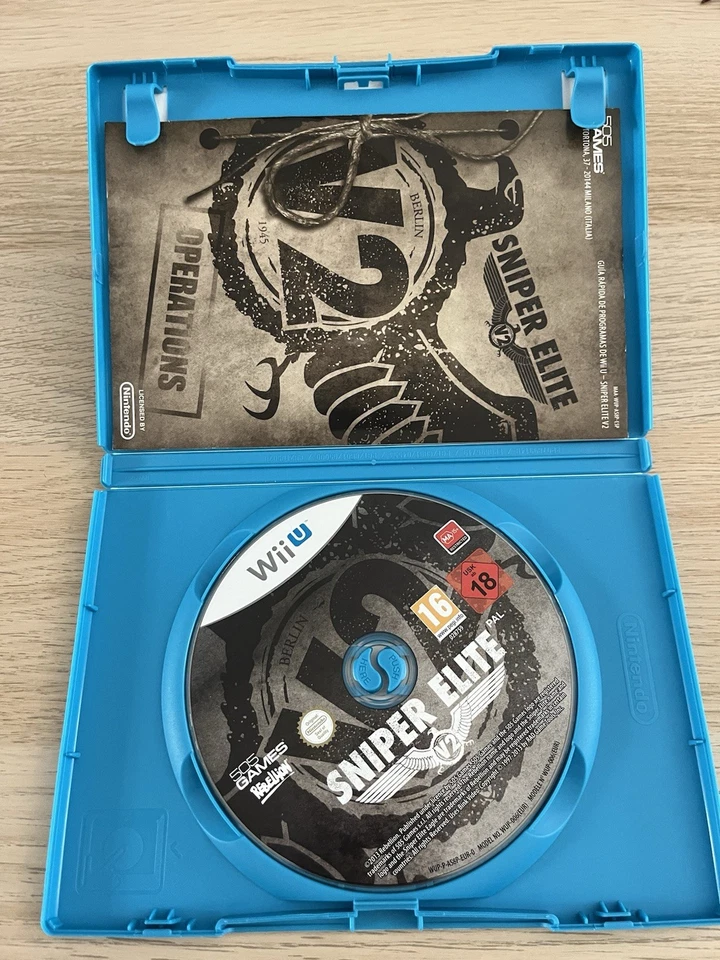 SNIPER ELITE V2 - NINTENDO WII U WIIU - PAL ESPAÑA - V 2, foto 3 de 5
