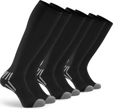 3 Pack Knee High Soccer Baseball Softball Socks for Youth and Adults