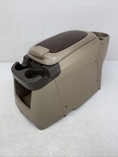 99-07 Ford F-250 Super Duty Excursion Center Console Tan Two Tone Oem Wood Grain 99-07 Ford F-250 Super Duty Excursion Center Console Tan Two Tone Oem Wood Grain