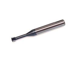1/4-20 UN Solid Carbide Thread Mill - TiAlN Coated - 3 Pitch