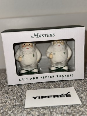 Masters Augusta National Gnome 2025 Salt & Pepper Shakers Golf New
