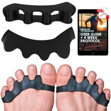 Toe Separators, Spreaders, Spacers, Straightener to Correct Toes for Men and Wo