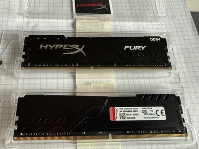 32GB - 2x HyperX FURY Black HX424C15FB3/16 16GB 2400MHz DDR4 CL15 DIMM