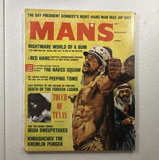 Mans Magazine April 1962 Issue JFK Germany Fo...