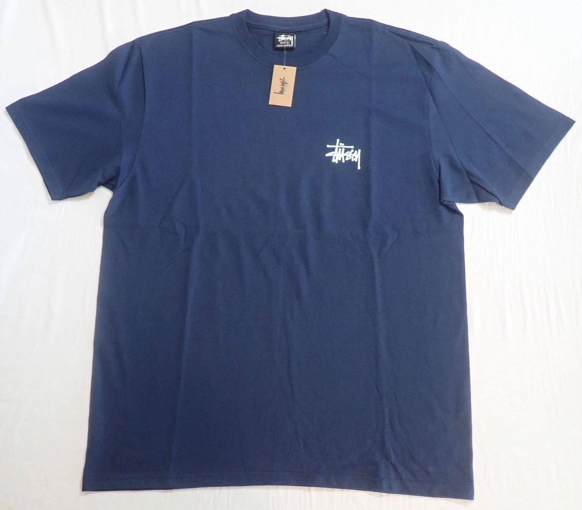 OLD STUSSY Tシャツ ネイビー Lサイズ USA製 Stussy Size L Blue Shirts for Men for sale | eBay