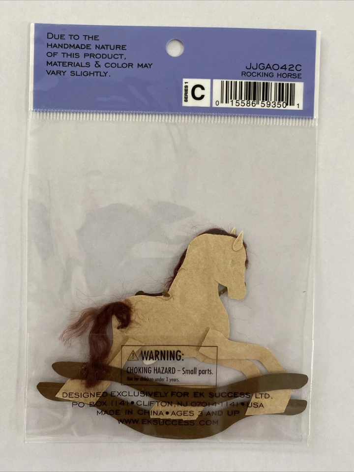 Pegatina para álbumes de recortes dimensional Jolee's - CABALLO MECEDOR - Bebé, niño, guardería Foto 2 de 2