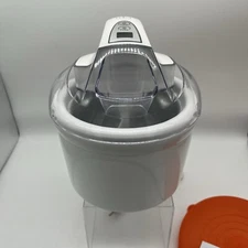 Pampered Chef Electric Ice Cream Maker. Complete Model 1534 Retired Tested  EUC