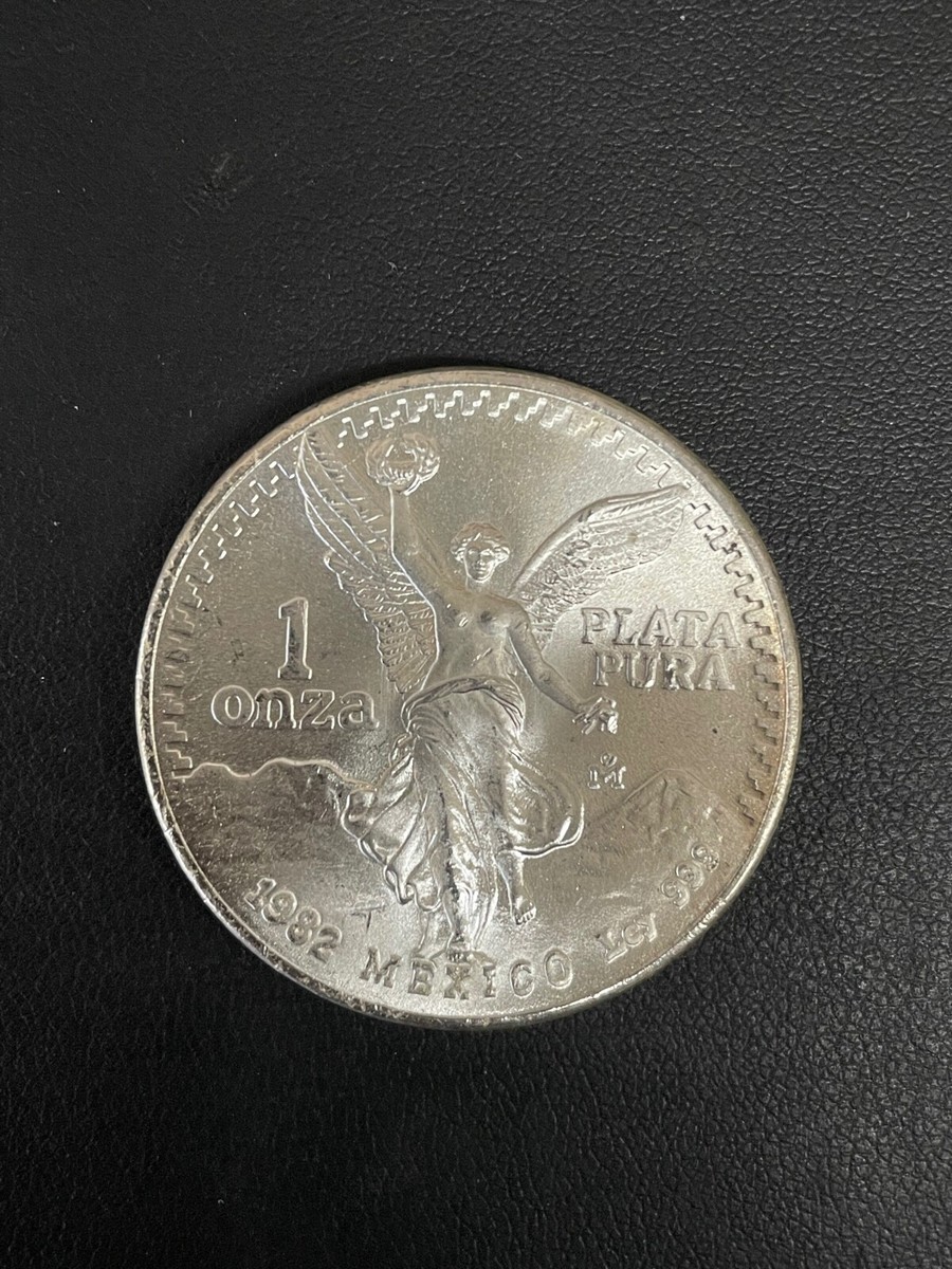 純銀1オンス　1onza PLATA  PURA2015 純銀1オンス 1onza PLATA PURA2015 Mexican Silver Coin 1992