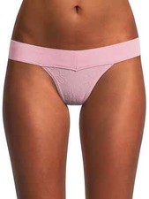 No Boundaries Women's Seamless Low Rise Thong Panties Size X-LARGE Pink Magic