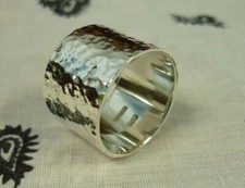 Solid 925 Sterling Silver Band  Hammered Handmade Jewelry Ring All Size BB-4