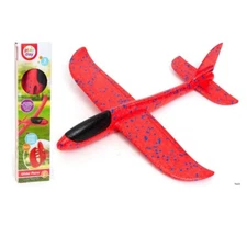 Play Day Large Durable Throwing Foam Plane Flying Glider Plane 15in Wing Span