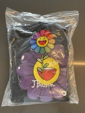 J Balvin X Takashi Murakami Morado Flower Hoodie Men Size M 