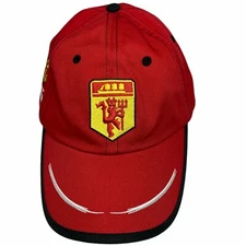Manchester United ManUtd Asia Tour 2009 Cap Snapback Adjustable Red Hat