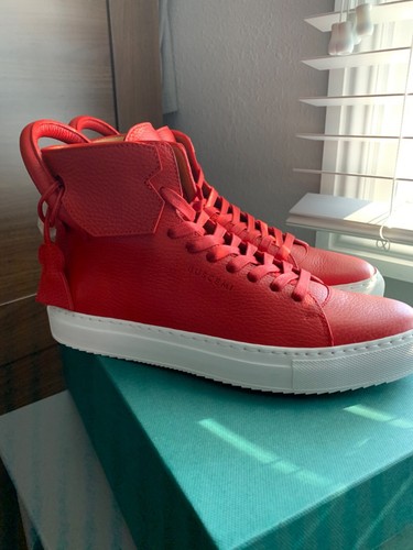 Buscemi men hightop sneakers Sz 
