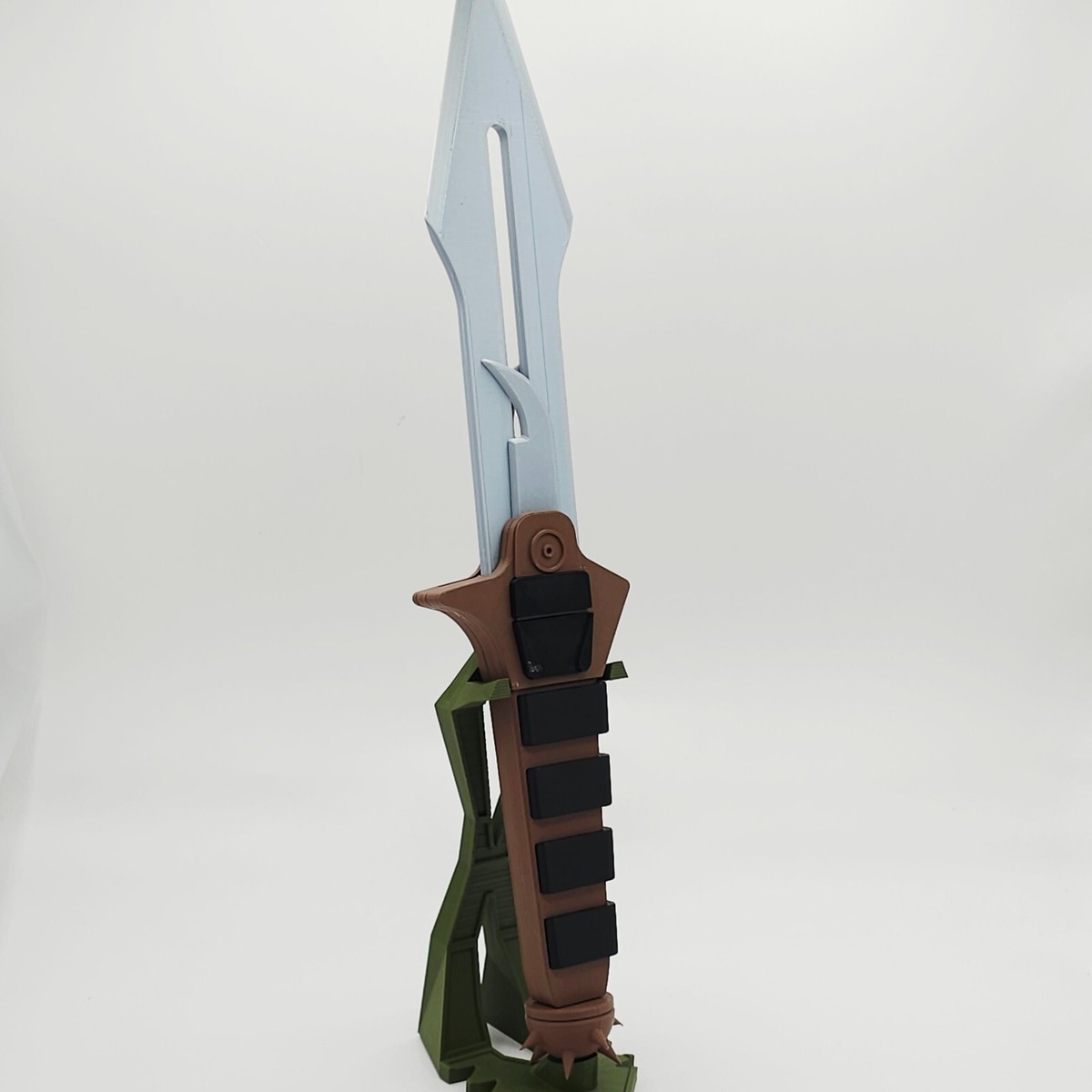Star Trek Klingon D'k Tahg Knife Replica 3D Printed Triple Blade