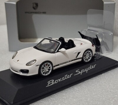 Porsche Boxster Spyder 2010 White 1:43 Minichamps WAP 020 101 0A