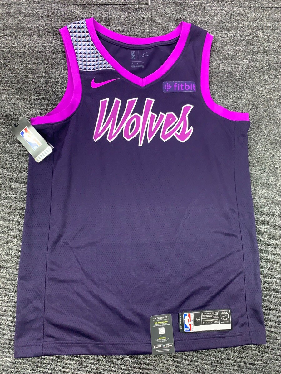 purple timberwolves jersey