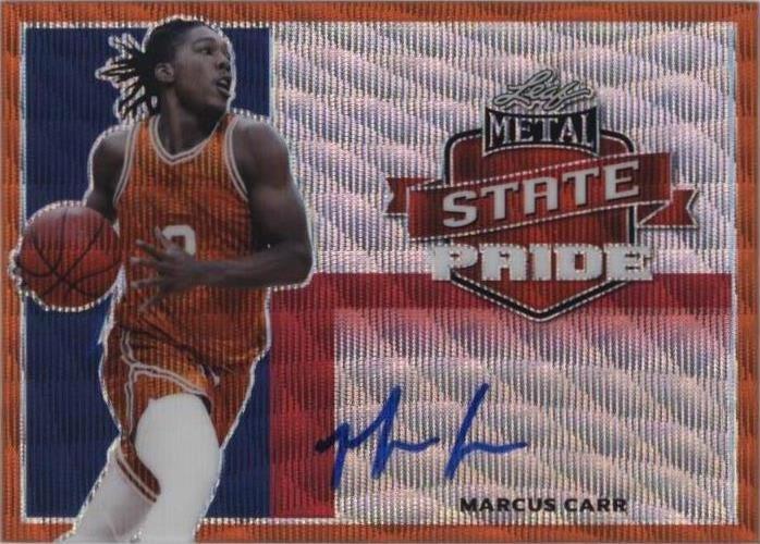 2021-22 Leaf Metal - Marcus Carr #SP-MC1 - 1 of 2