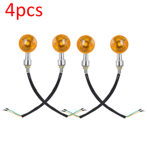 6 volt motorcycle turn signals chrome with amber lens 4 pcs per order 6 volt motorcycle turn signals chrome with amber lens 4 pcs per order