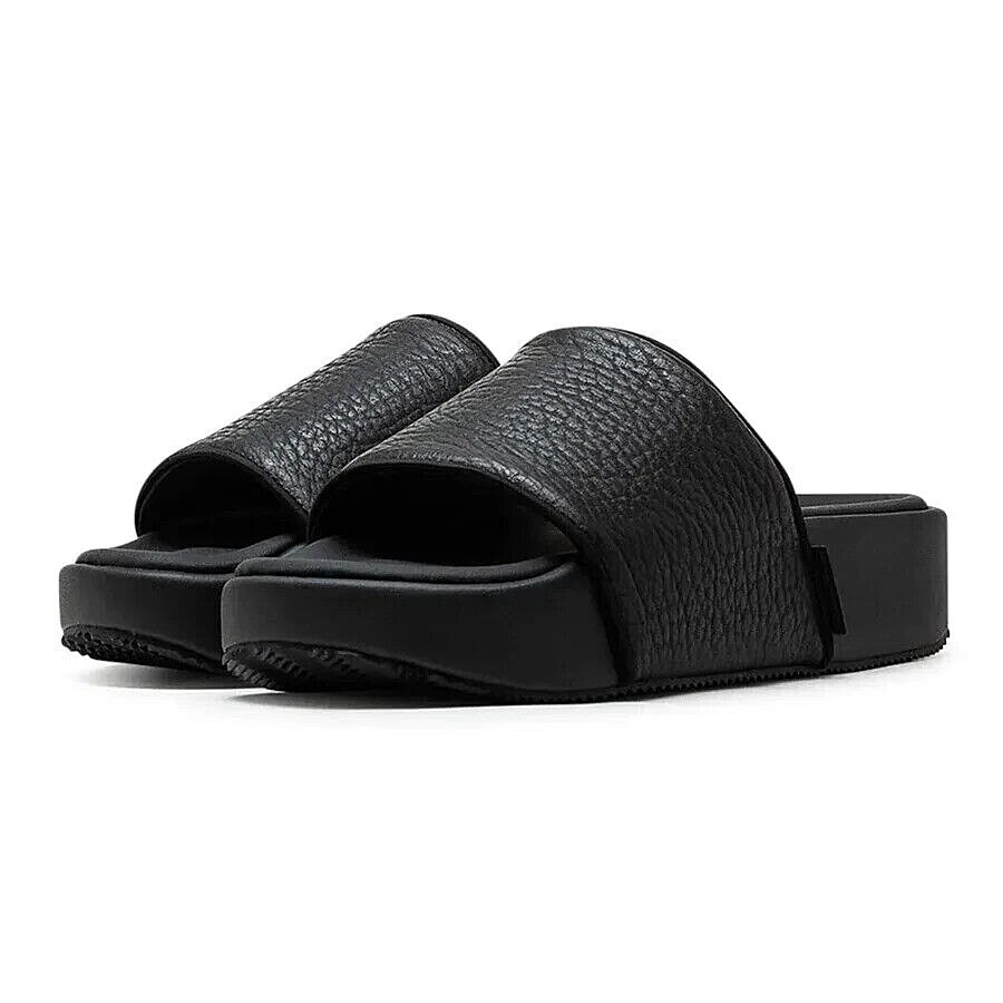 ADIDAS Y-3 LEATHER SLIDES YOHJI YAMAMOTO HR1940 Y3 SHOES SLIPPERS