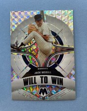 2022 Panini Mosaic Baseball Jack Morris Will To Win Silver Mosaic Prizm #WW-9