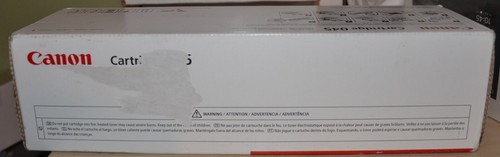 Canon 045 toner cartridge cyan blue new genuine 1241C001 - Picture 5 of 6