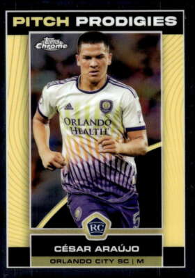 CESAR ARAUJO RC 2023 Topps Chrome Major League Soccer #79 ROOKIE MLS  ID:90970