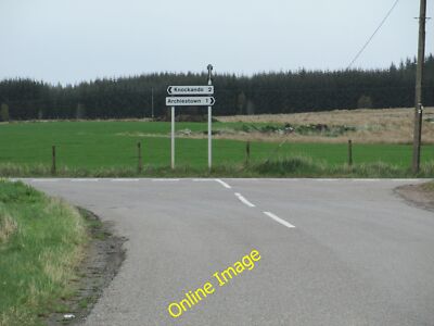 Photo 12x8 Junction on the B9102 Cardhu  c2014