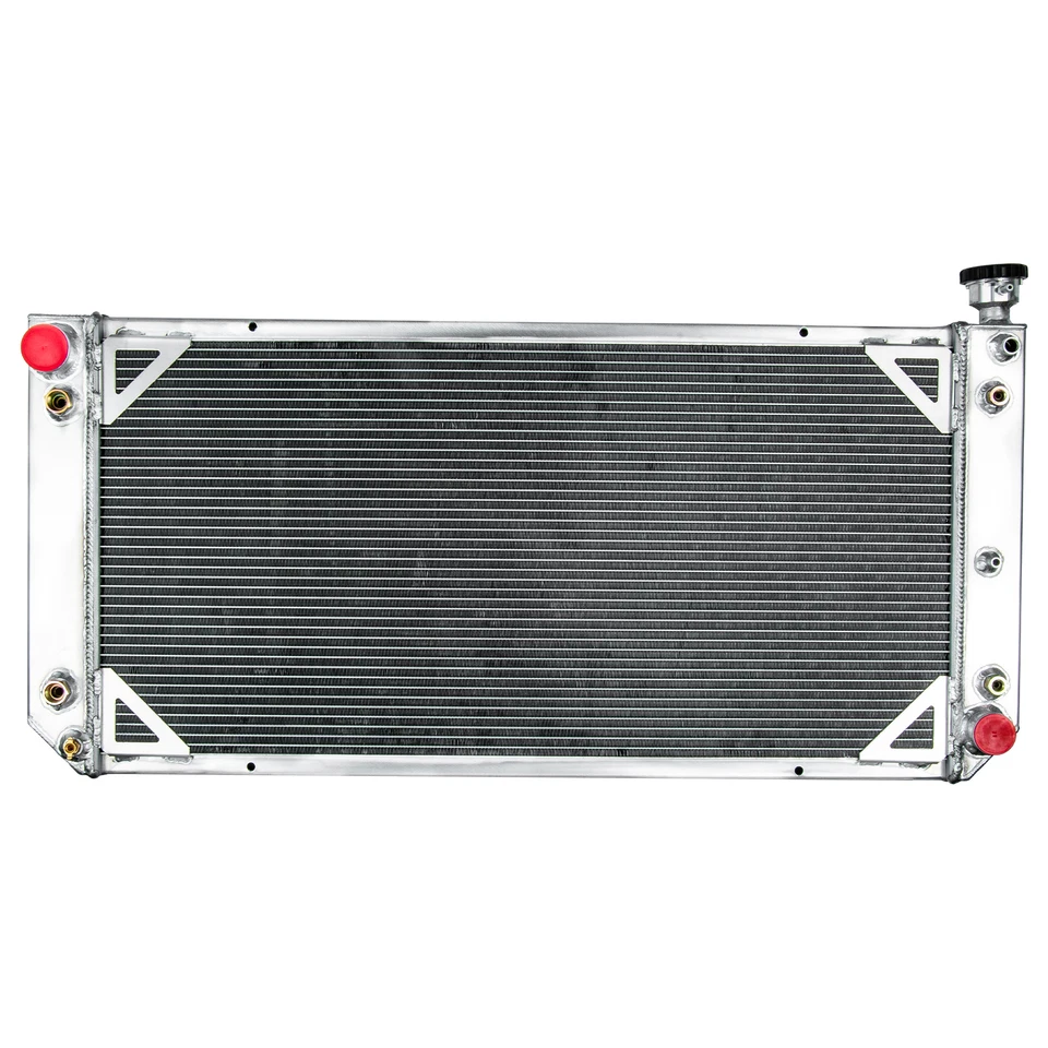 For 88-1993 91 Chevy/GMC C/K 1500,2500,3500 Pickup 6.2L V8 DIESEL 4 Row Radiator Foto 3 de 4
