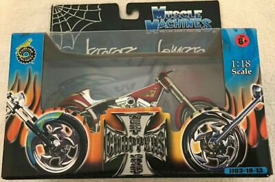 ウエストコースト・チョッパーズ 1/18 モデル - エル・ディアブロII WEST COAST CHOPPERS JESSE JAMES EL DIABLO II 1/18 1:18 BIKE