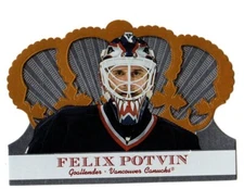 Felix Potvin VANCOUVER CANUCKS 2000-01 Pacific Crown Royale #105